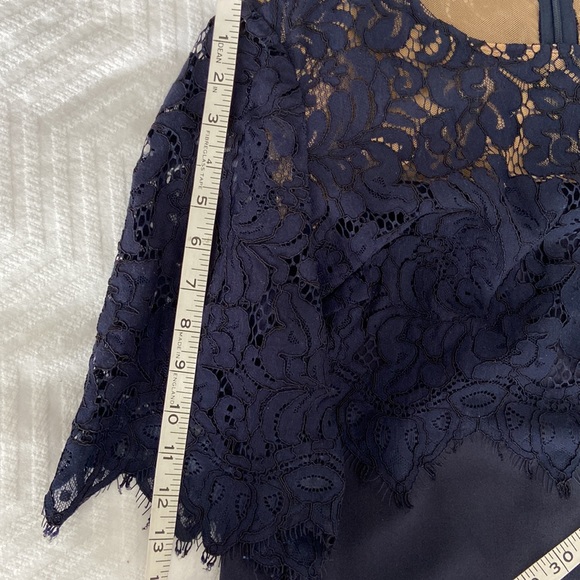 Lauren by Ralph Lauren Galinda Lace-Bodice Sheath Dress - Picture 13 of 15